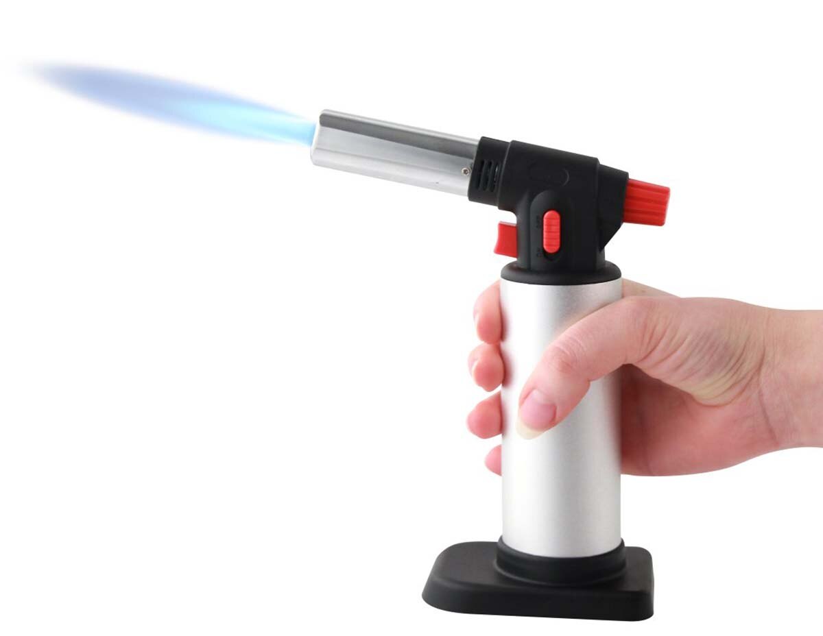 Soplete flambeador Profesional Fackelmann Plata-4