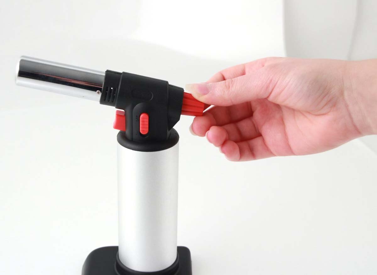 Soplete flambeador Profesional Fackelmann Plata-5