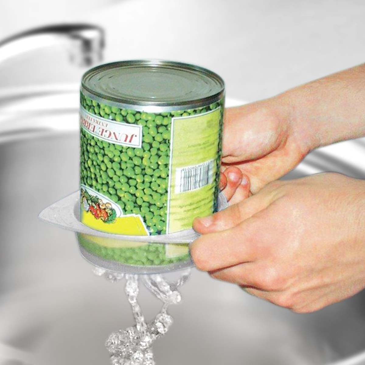 Colador y escurridor de latas Fackelmann Blanco-3