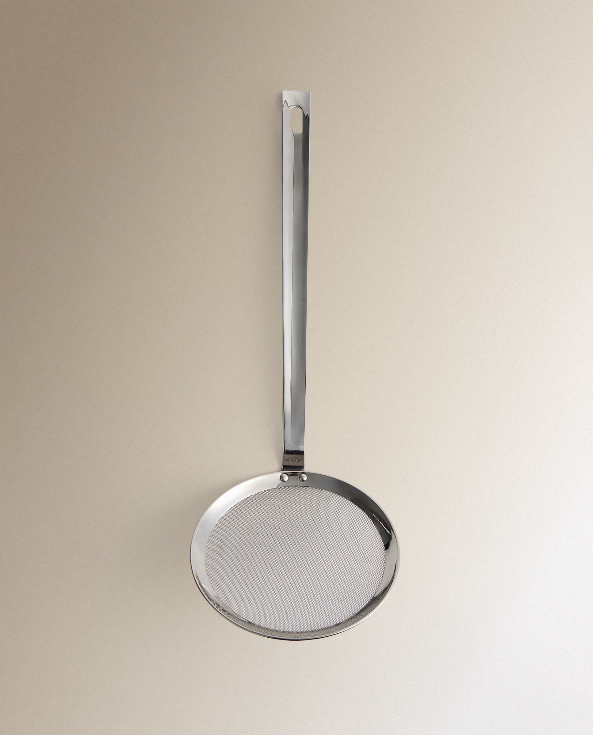 Espumadeira plana El Corte Inglés Aço-1