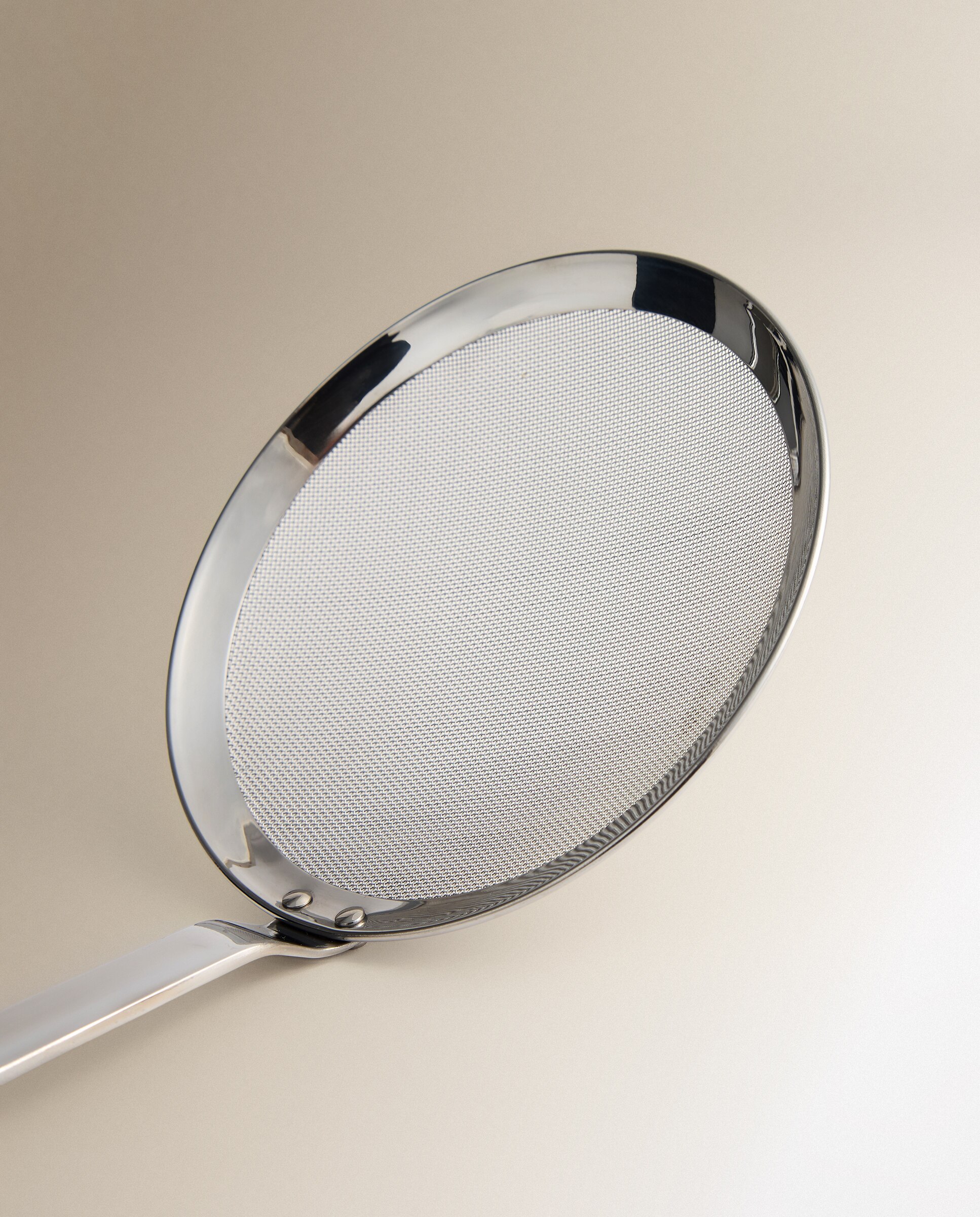 Espumadeira plana El Corte Inglés Aço-2