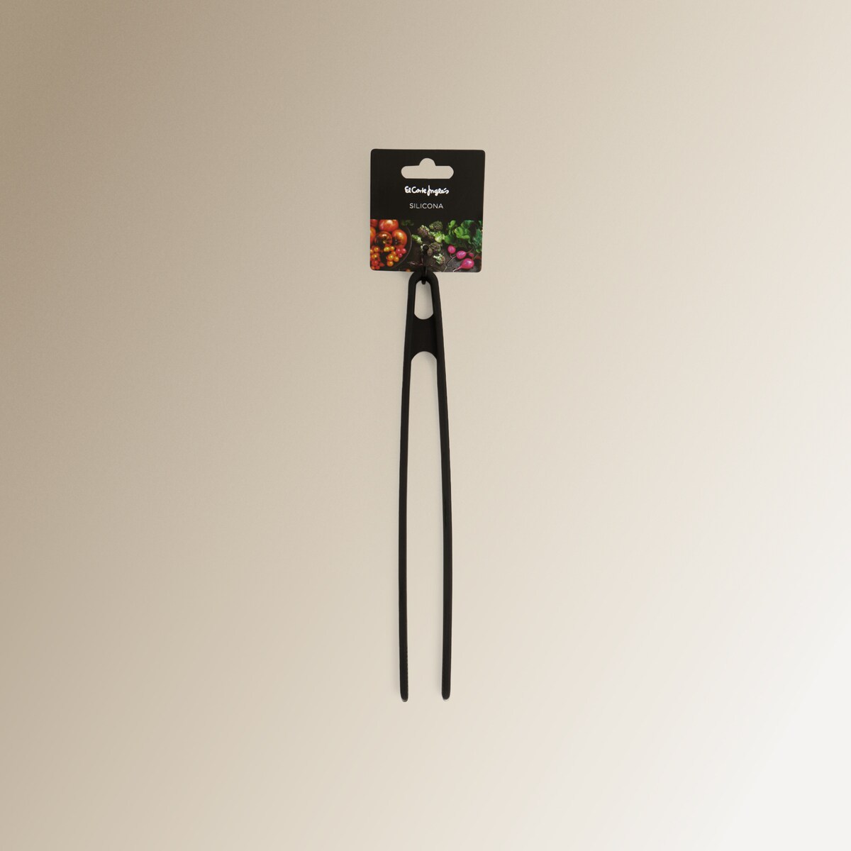 Pinças de Silicone El Corte Inglés Preto-3