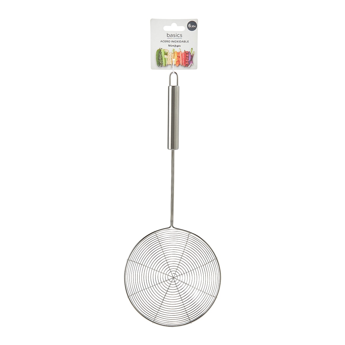 Espumadera para fritos Inox Basics El Corte Inglés Acero-3