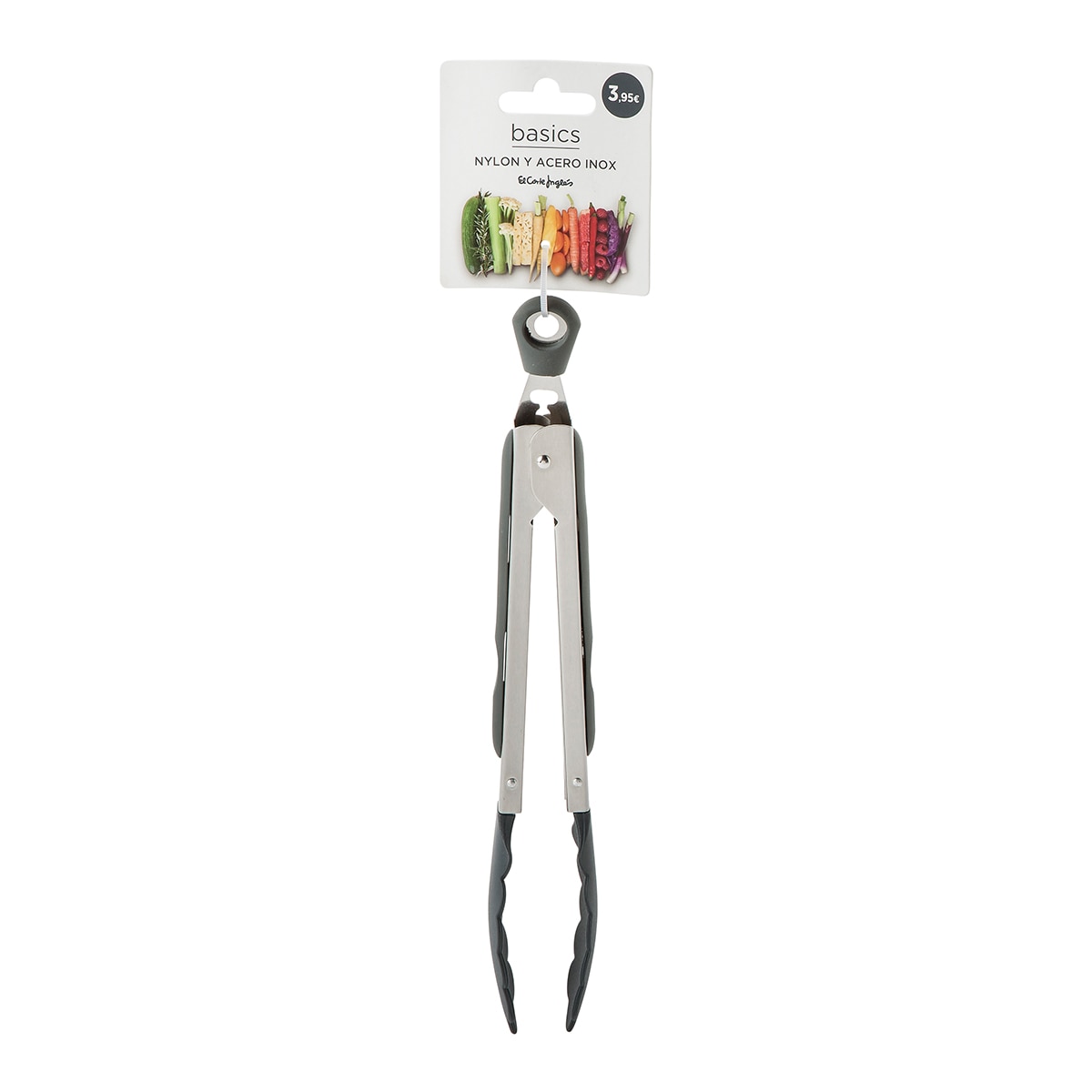 Pinzas multiusos Nylon Basics El Corte Inglés Acero-2