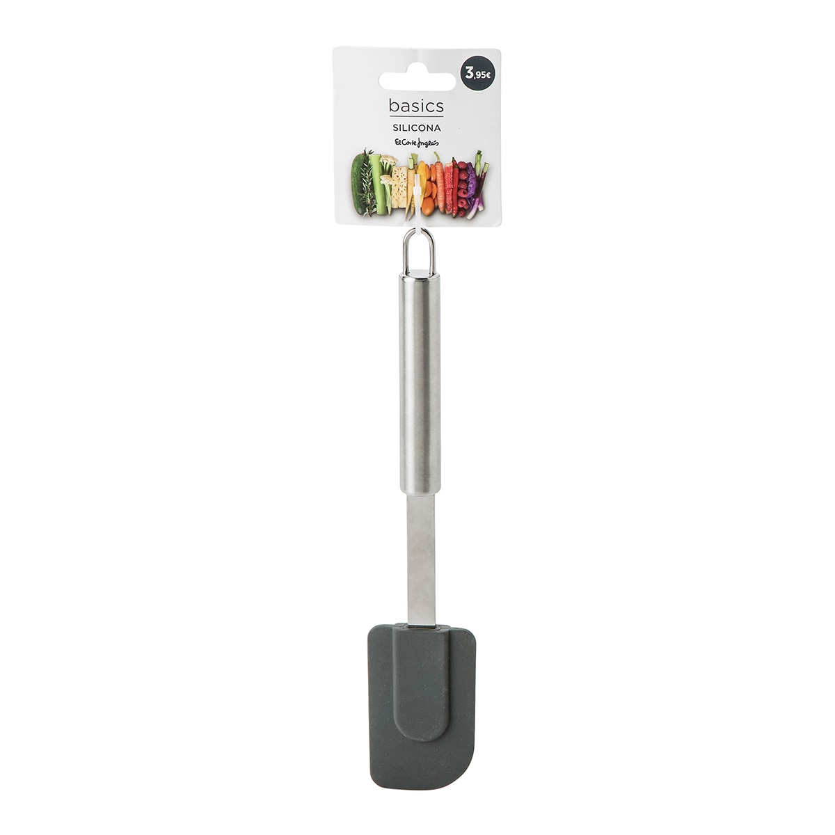 Espátula Inox y Silicona Basics El Corte Inglés Acero-2