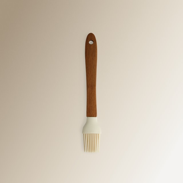 Imagen 0 de Pincel de silicona y madera Acacia El Corte Inglés