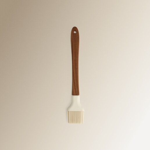 Pincel de silicona y madera Acacia El Corte Inglés