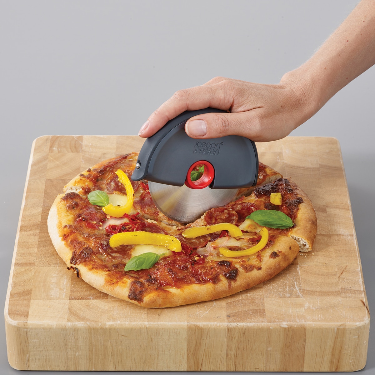 Cortador de pizza Disc Cinzento-8