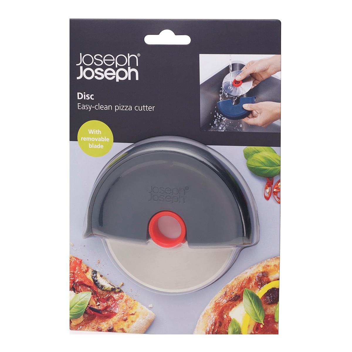 Cortador de pizza Disc Cinzento-11