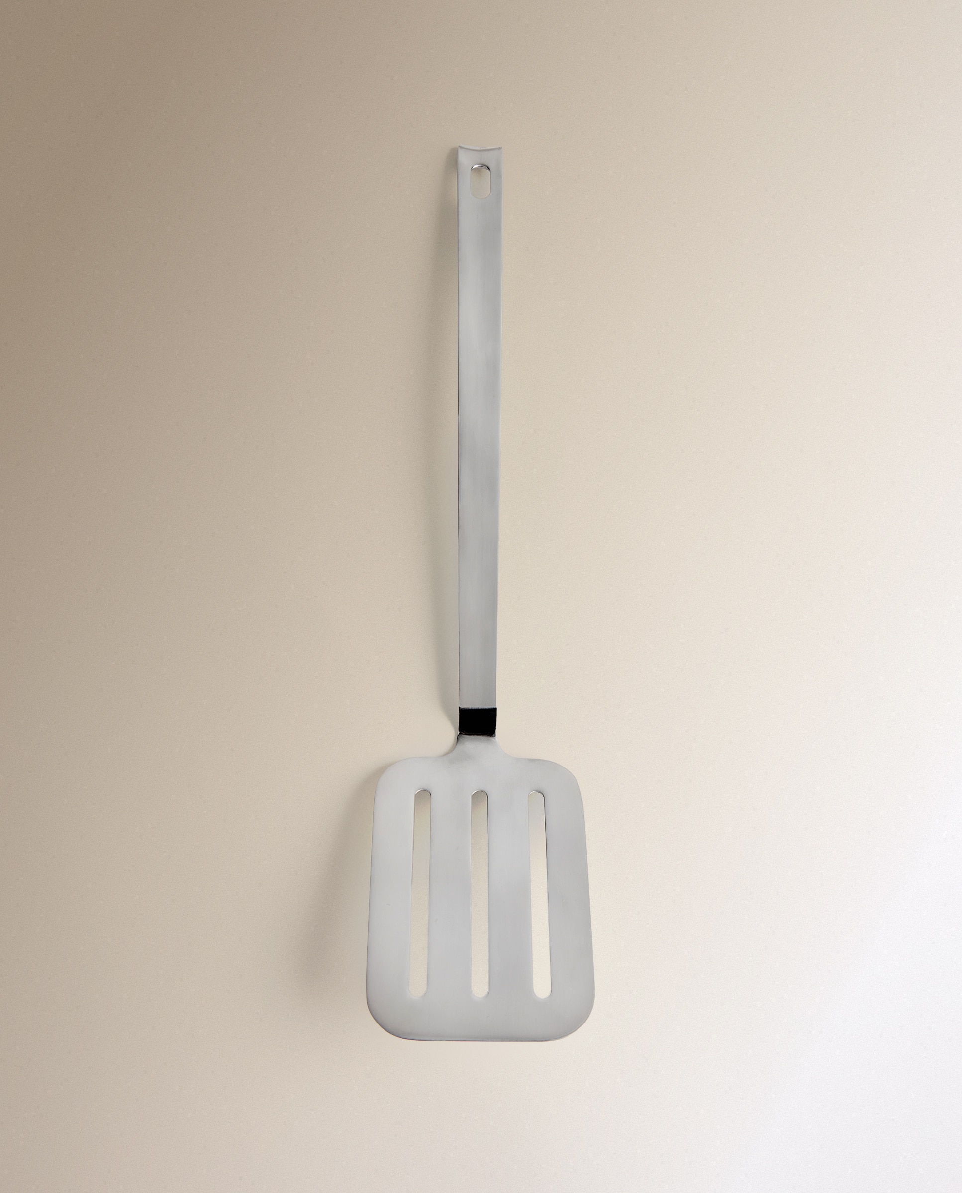 Espátula ranhurada de aço inoxidável Monoblock Aço-1