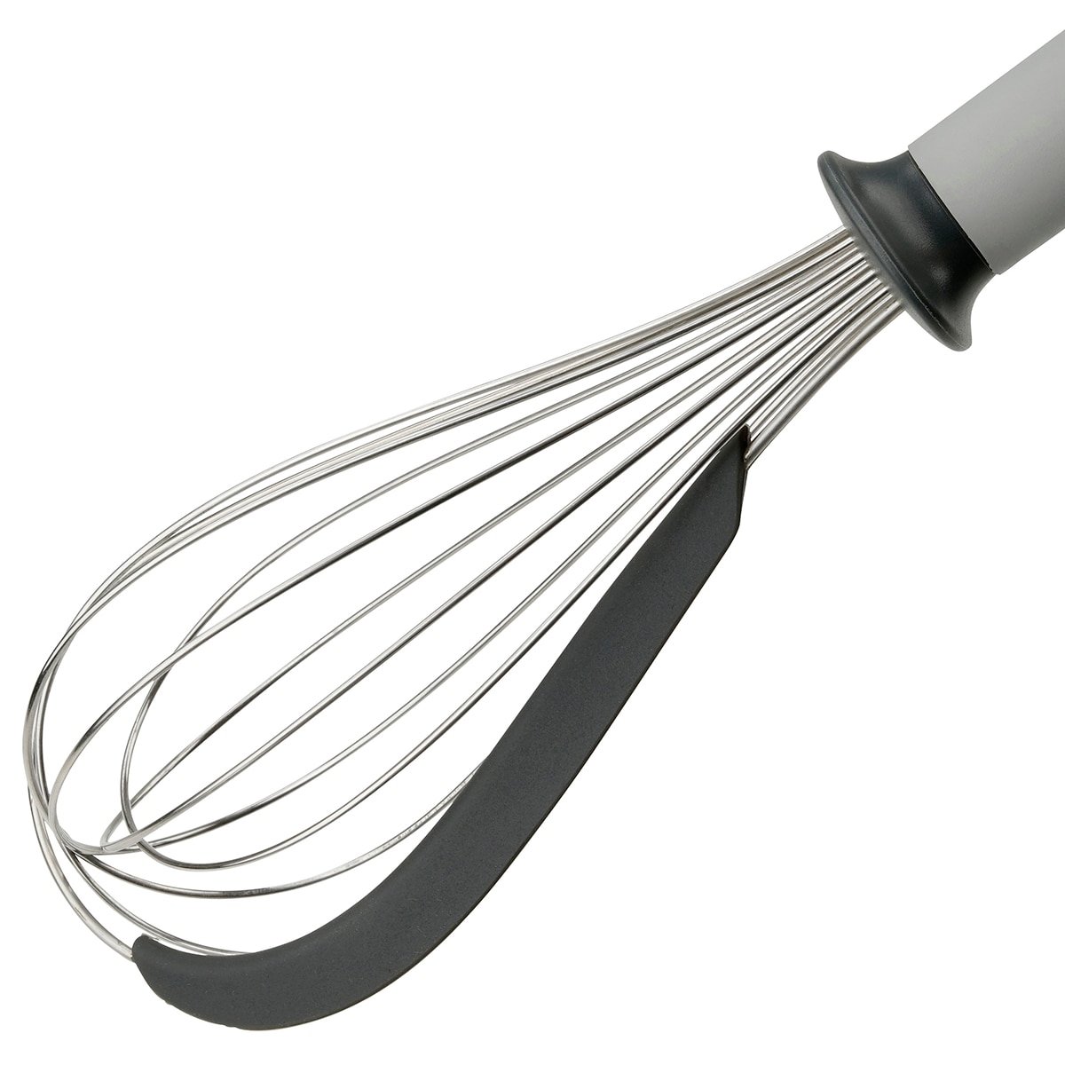 Batidor de varillas con espátula Tasty Gris-3