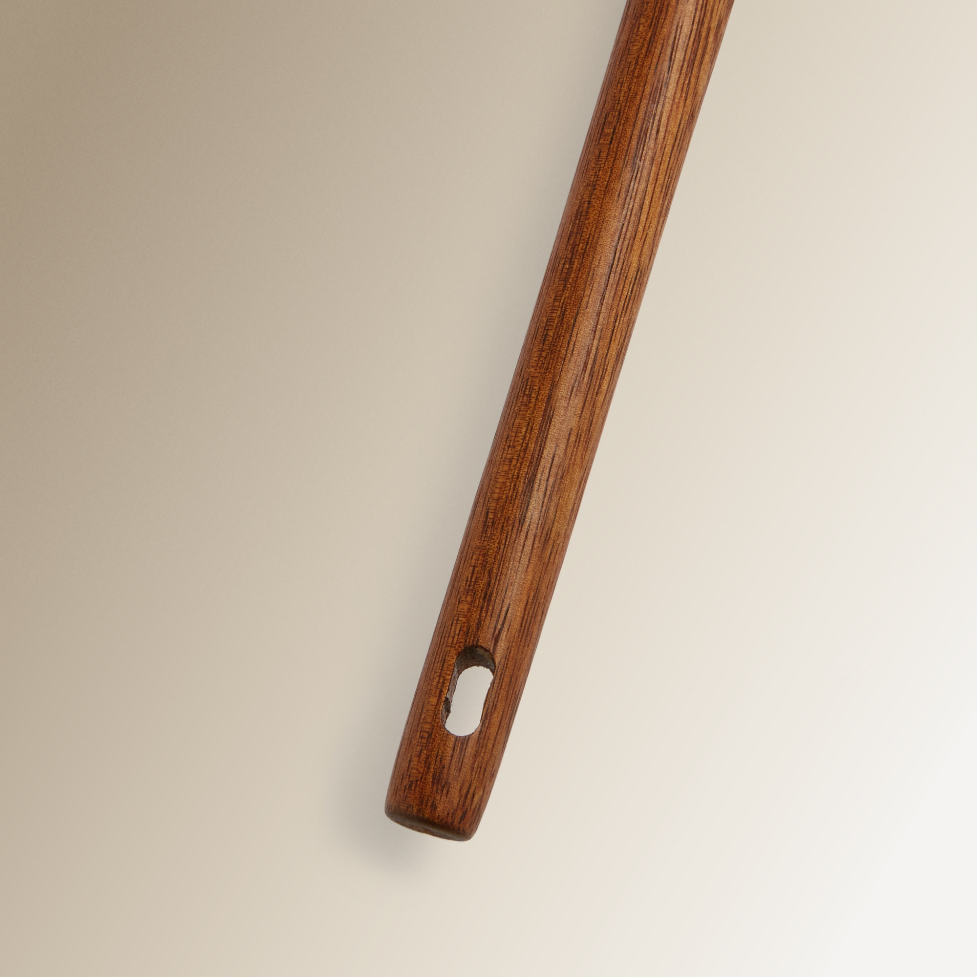 Colher de silicone e madeira de acácia Cru-3