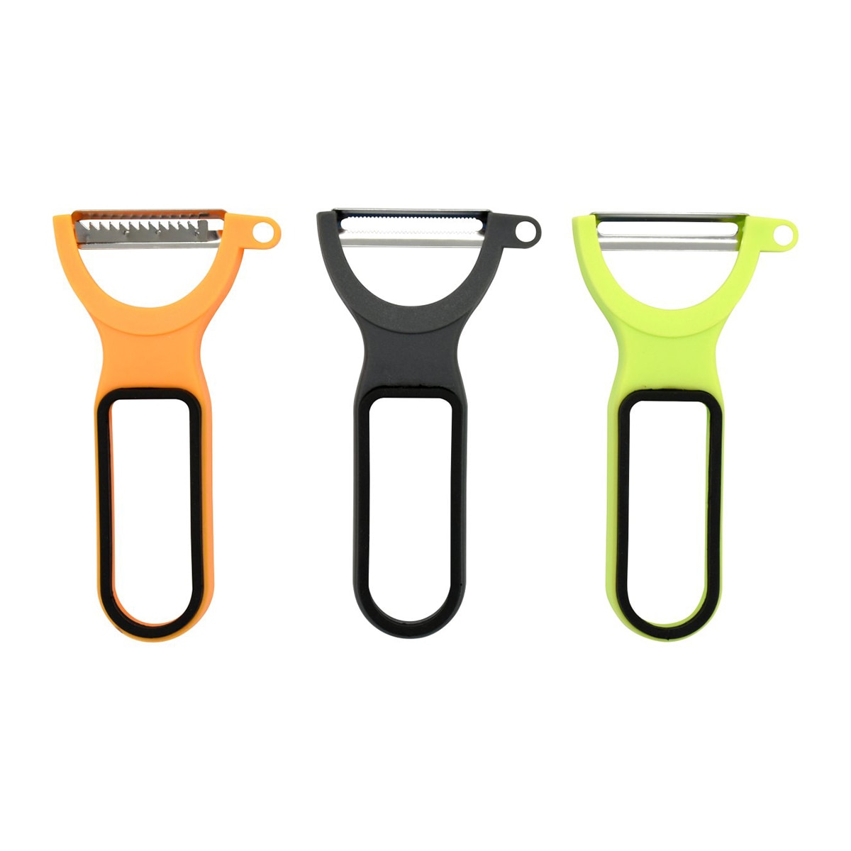 Set 3 pelador 3 en 1 Food&More Fackelmann Multicolor-1