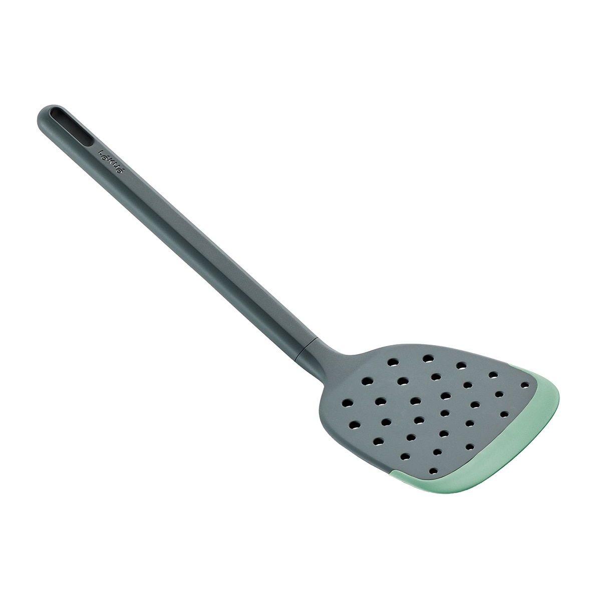 Espátula Com Ranhuras de Silicone Non Scratch Cinzento-2
