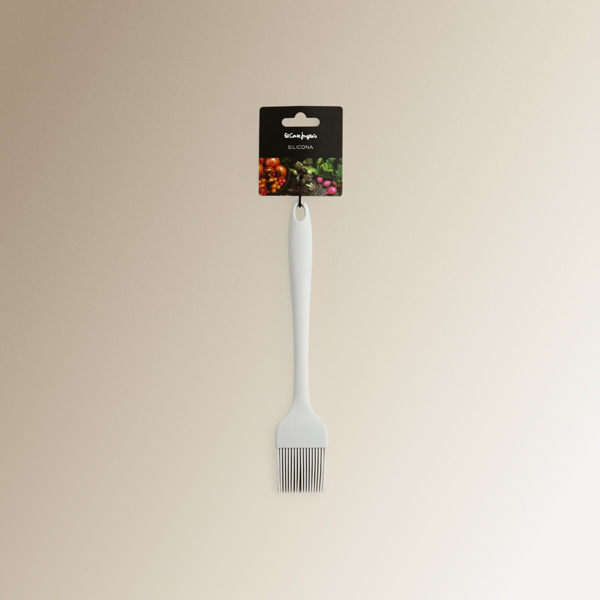 Pincel de Silicone El Corte Inglés Cinzento-3