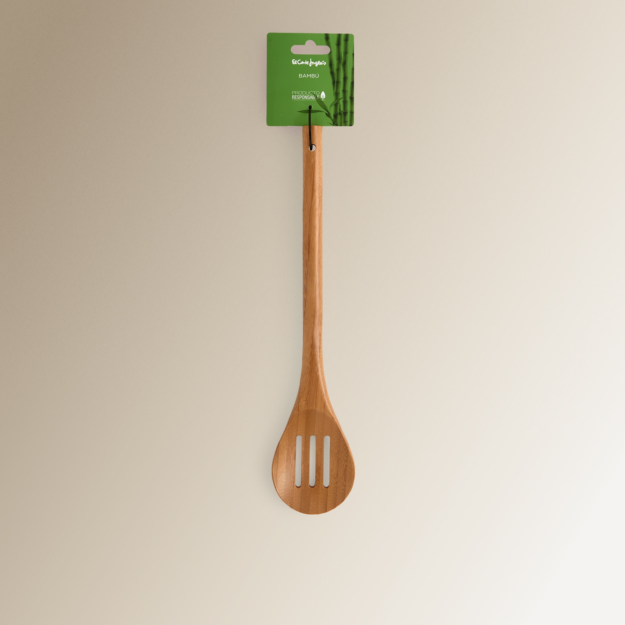 Colher com Ranhura de Bambu 3