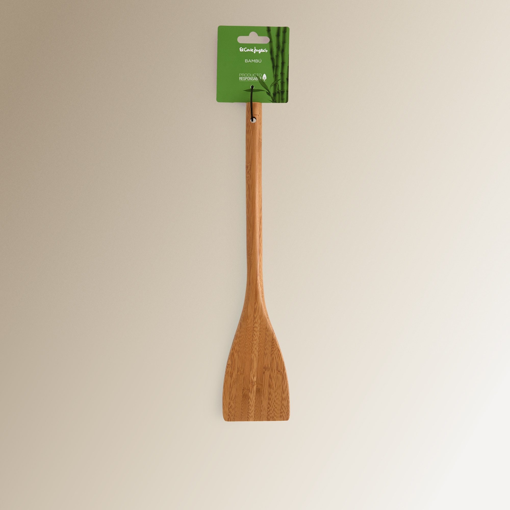 Espátula Lisa de Bambu 4