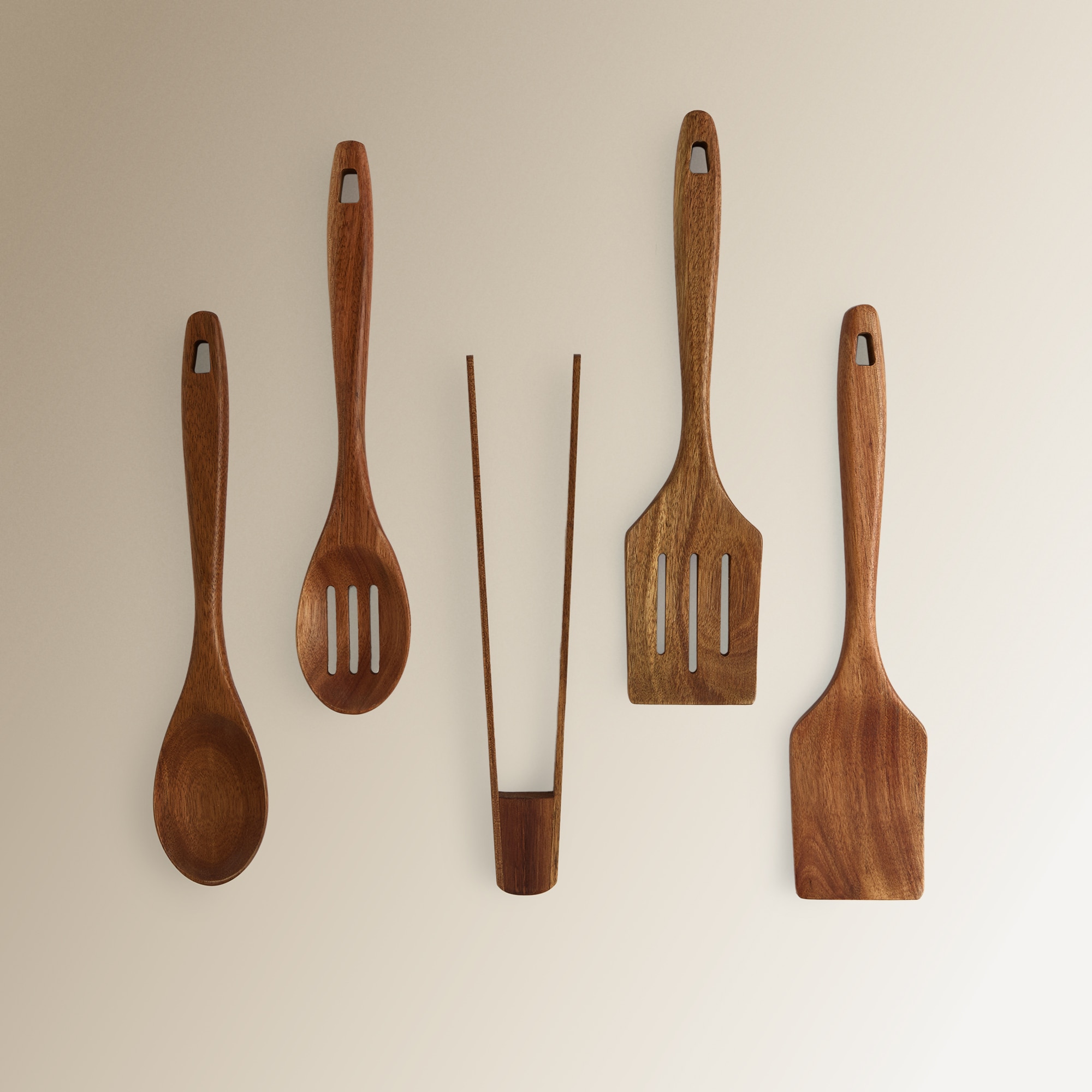 Espátula com Ranhura de Acácia 3