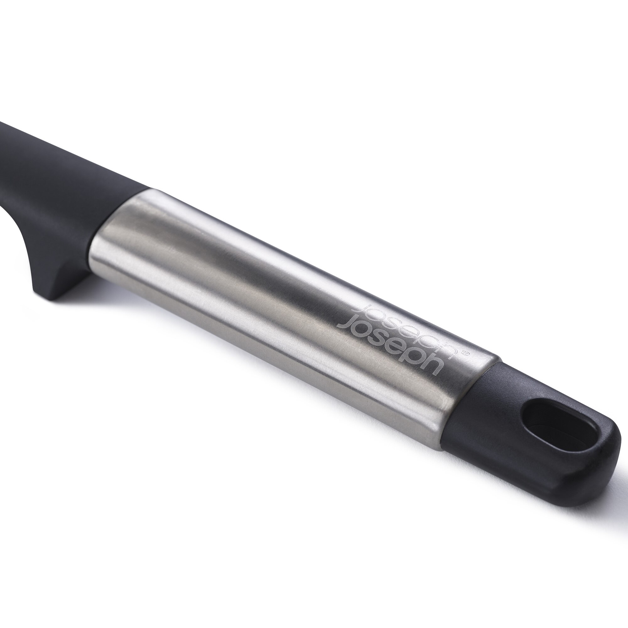 Espátula com Fenda de Aço Inoxidável Elevate Preto-3