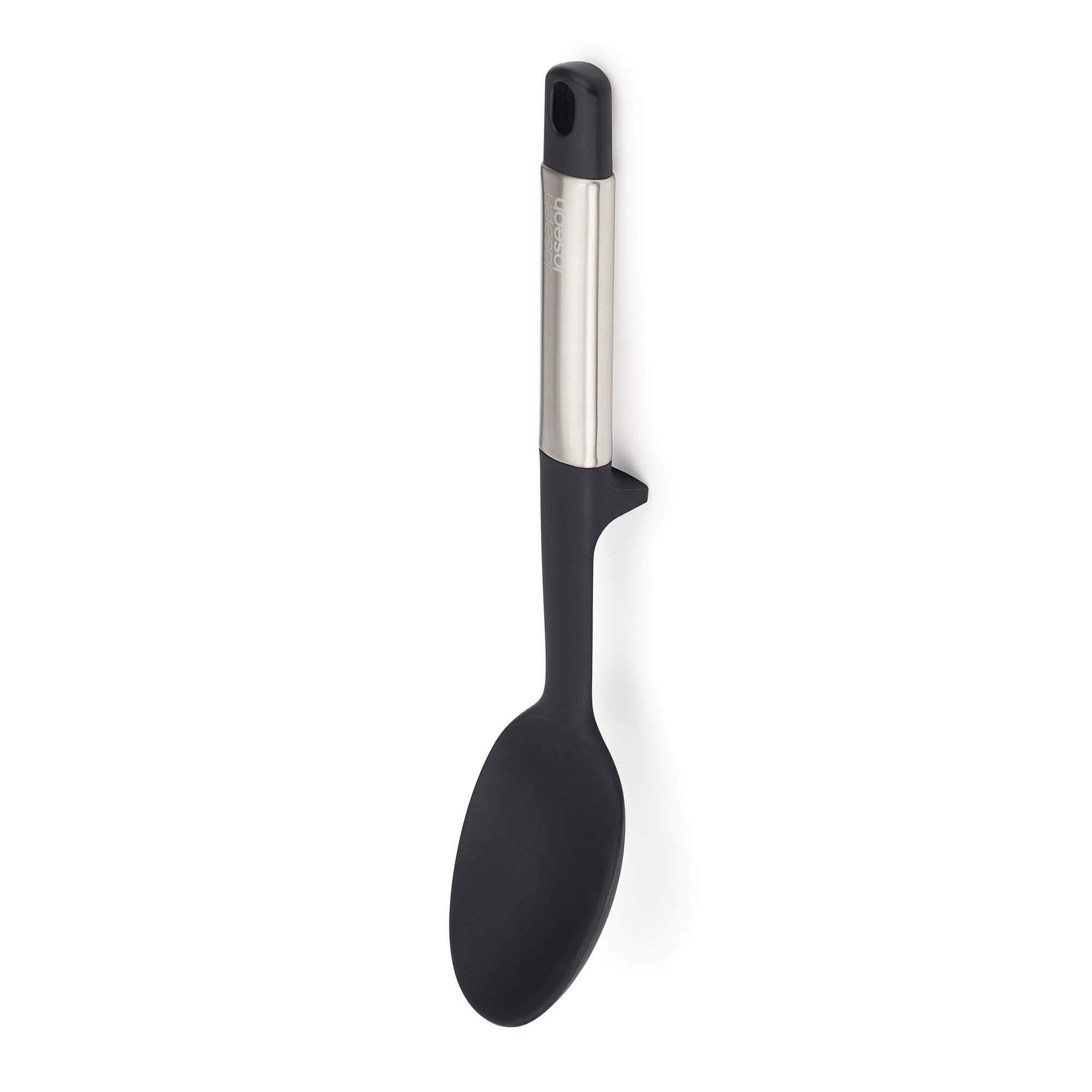 Colher Lisa de Aço Inoxidável Elevate Preto-1