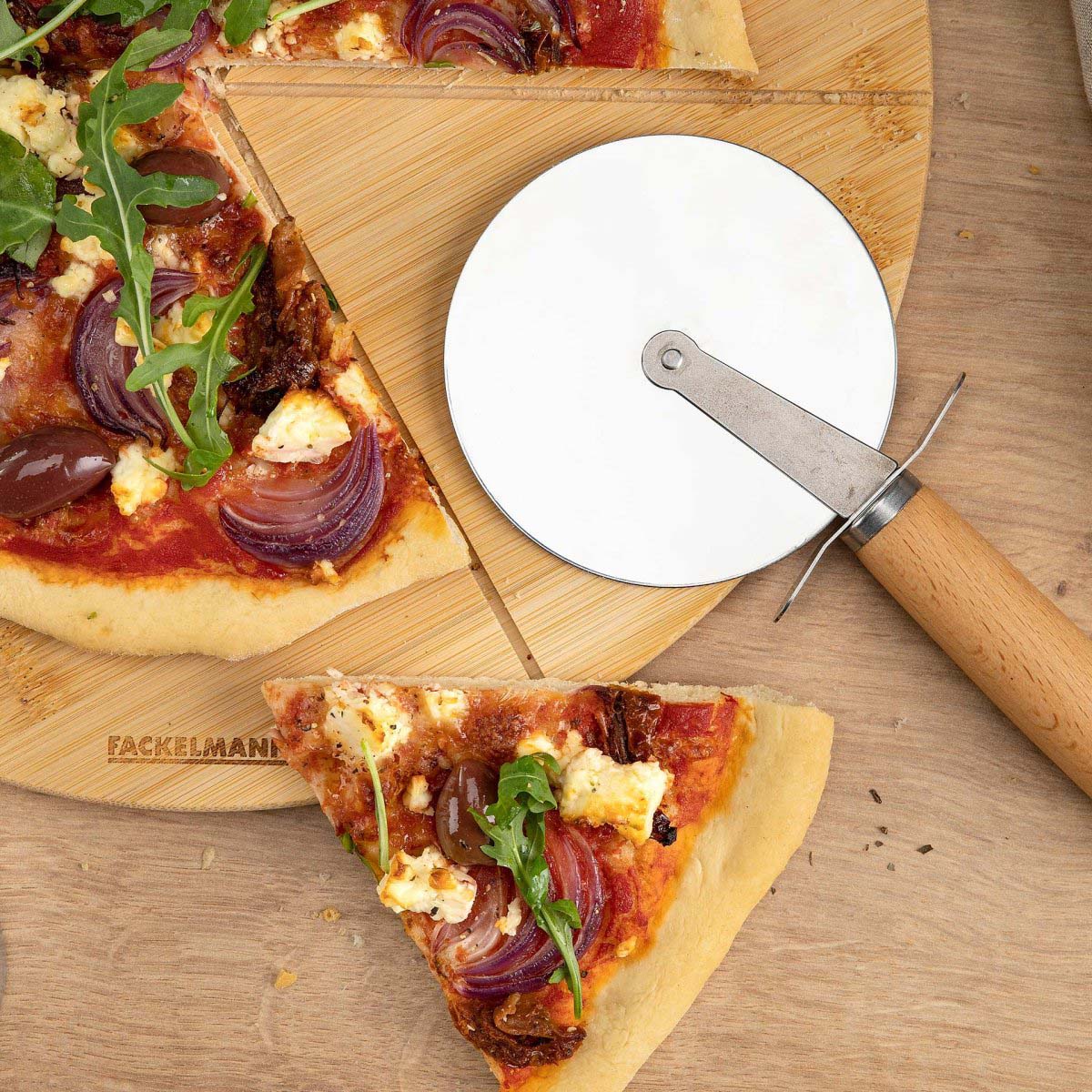 Cortador para pizza Fair Fackelmann Acero-2