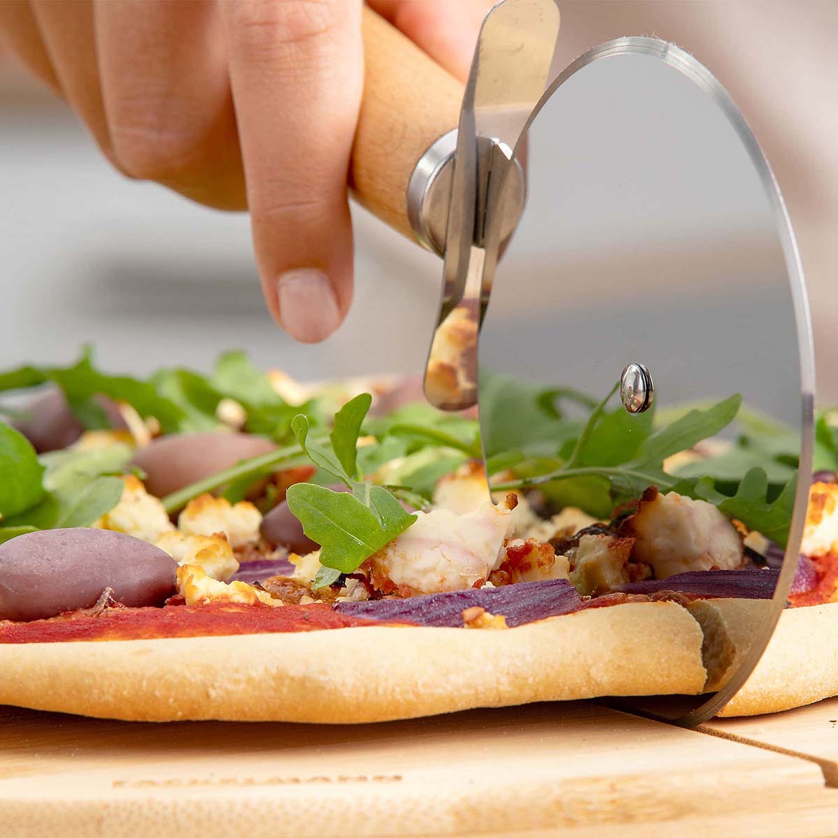 Cortador para pizza Fair Fackelmann Acero-3