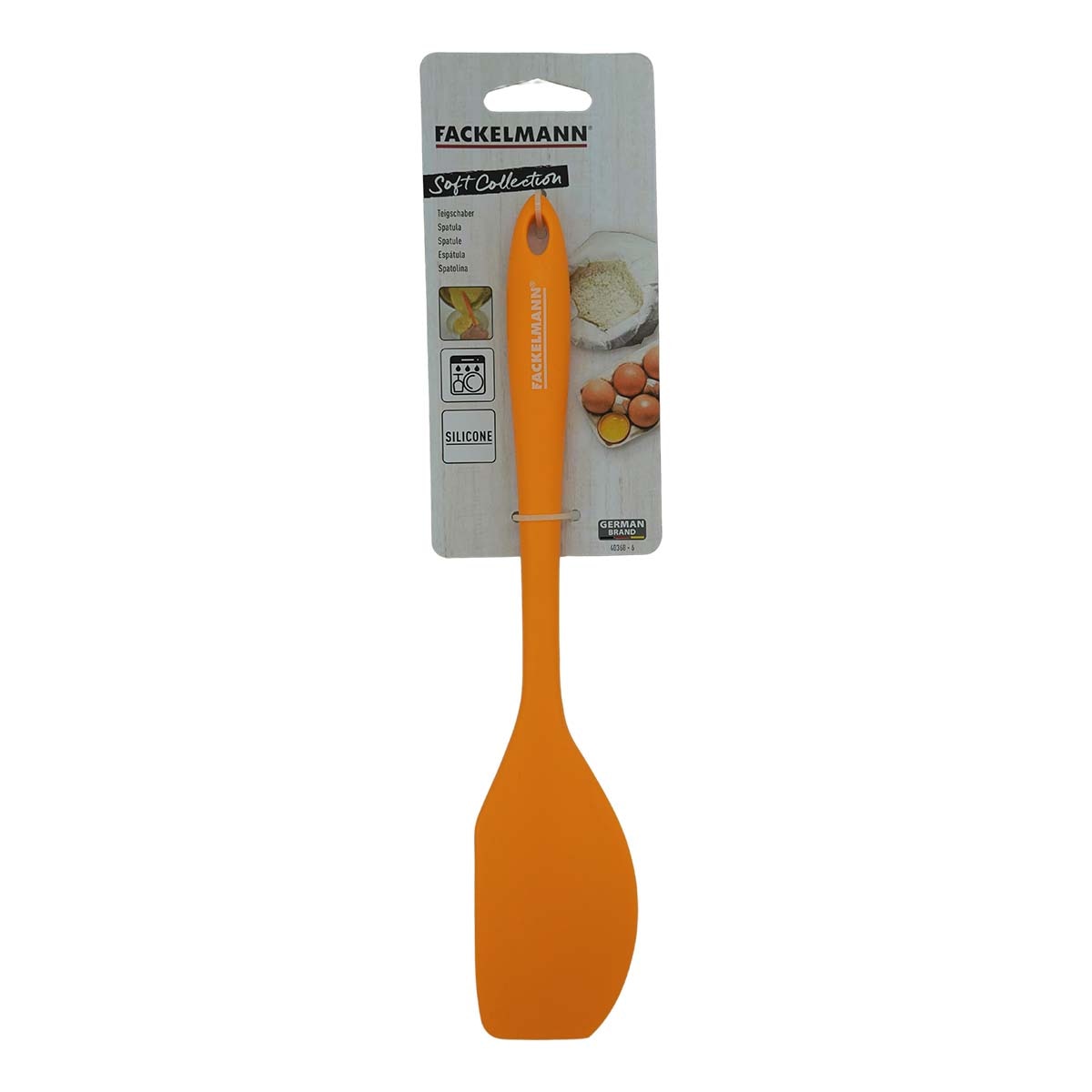 Espátula de silicona Soft Fackelmann Naranja-3