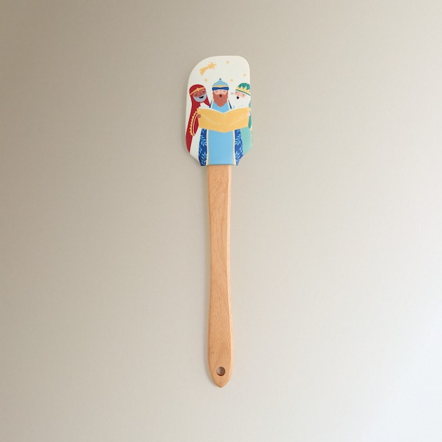 Imagen 0 de Espátula de silicona Reyes Magos Navidad