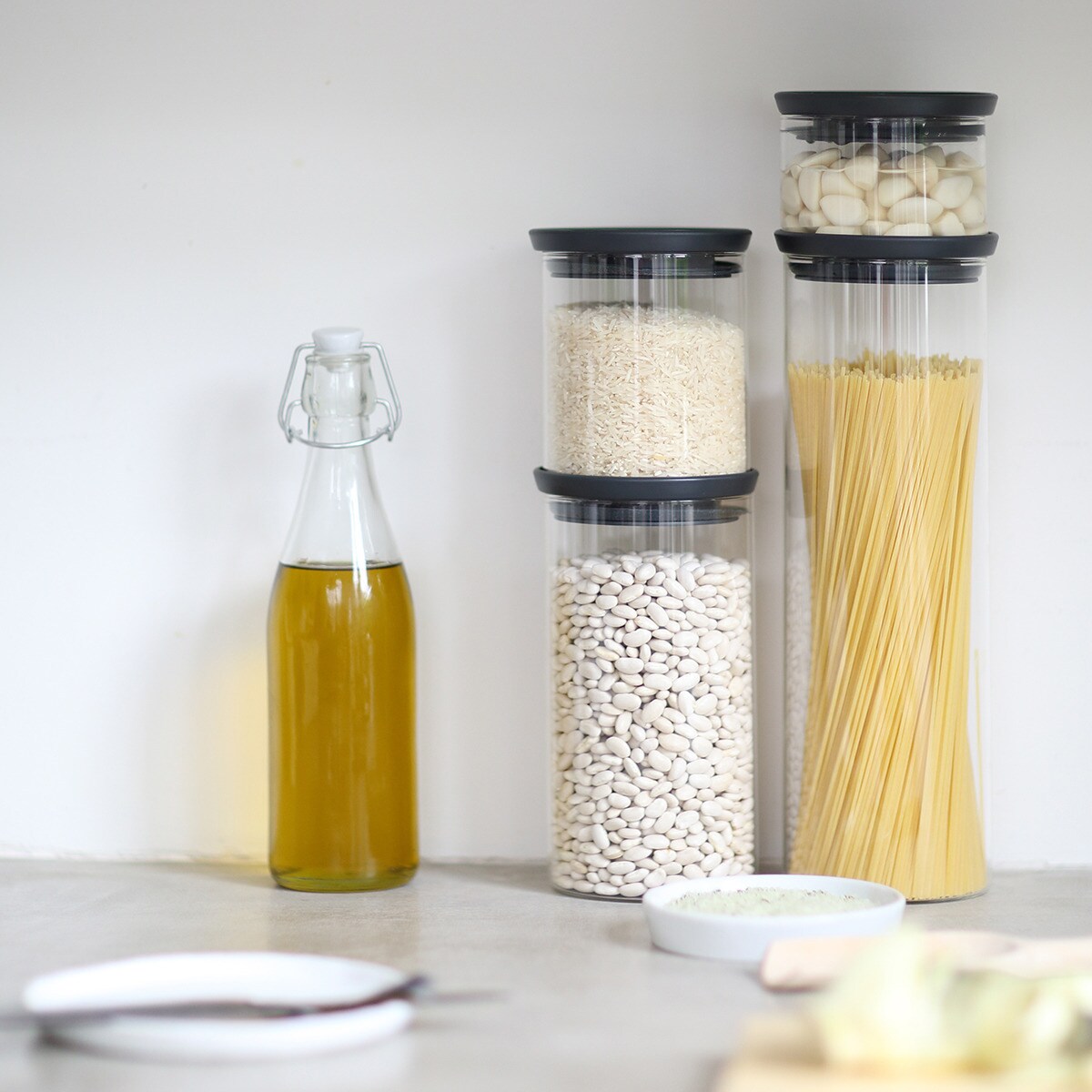 Frasco de cozinha Classic Brabantia Transparente-4