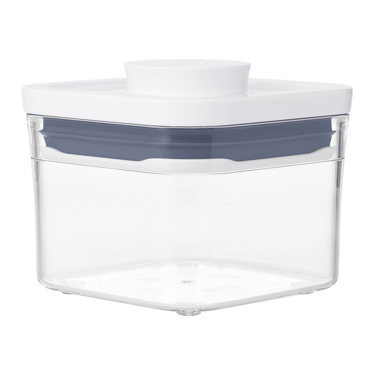 Oxo - Bote de cocina hermético cuadrado mini Pop 2.0 Oxo.