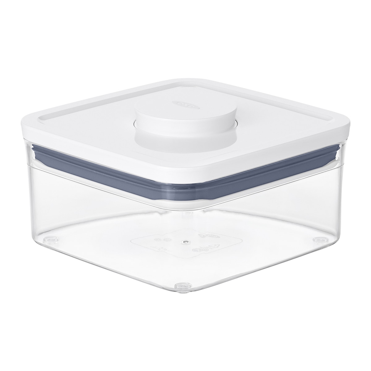 Frasco de cozinha hermético quadrado Pop 2.0 Oxo Transparente-2
