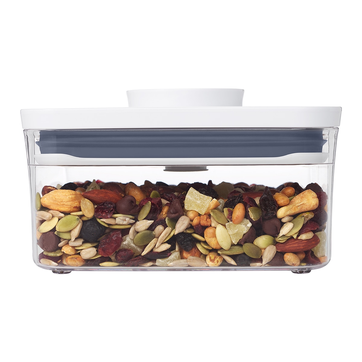 Frasco de cozinha hermético quadrado Pop 2.0 Oxo Transparente-3
