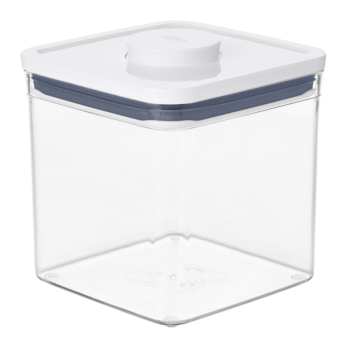 Frasco de cozinha hermético quadrado Pop 2.0 Oxo Transparente-2