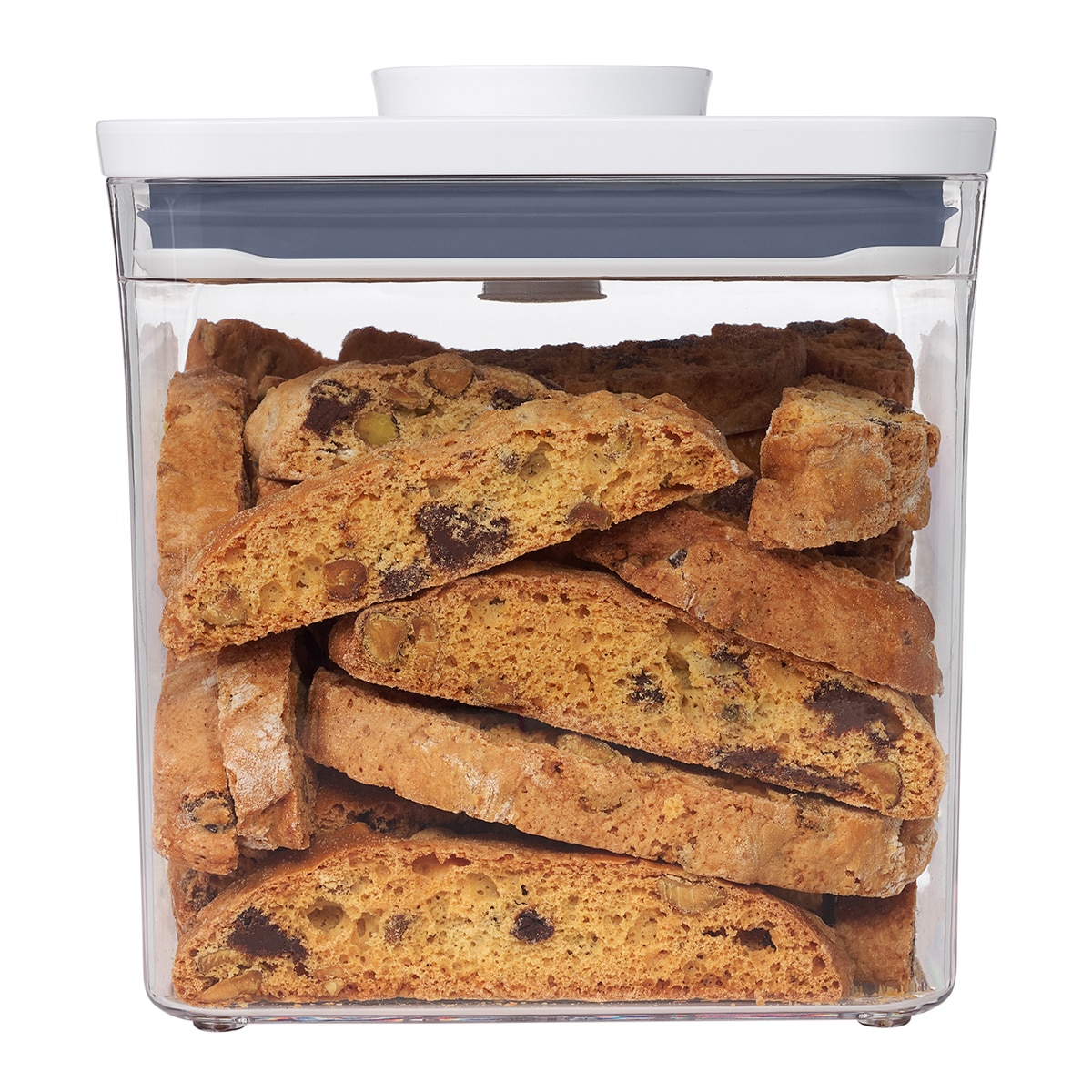 Frasco de cozinha hermético quadrado Pop 2.0 Oxo Transparente-3