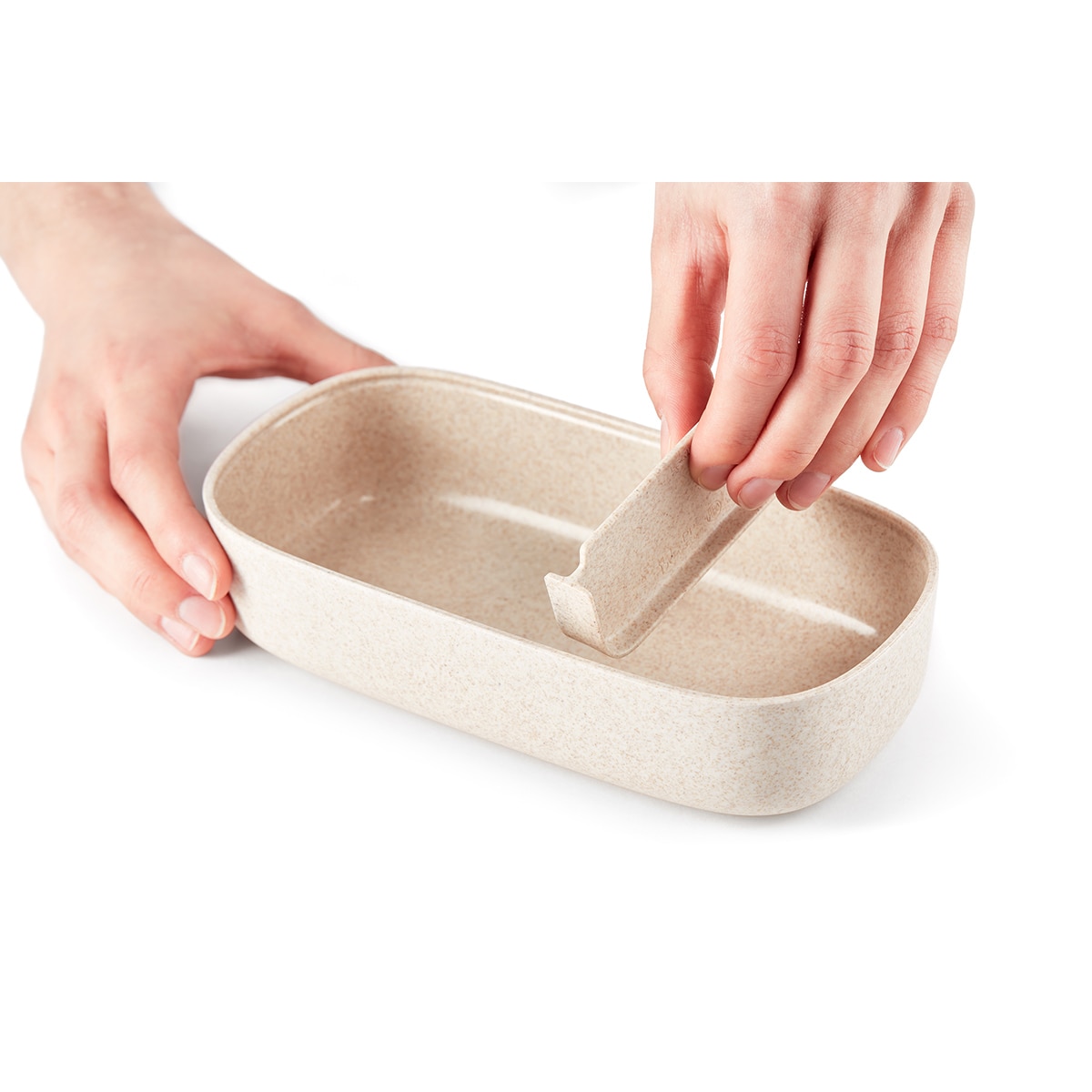 Recipiente de comida Lunch Box Organic To Go Natural-3