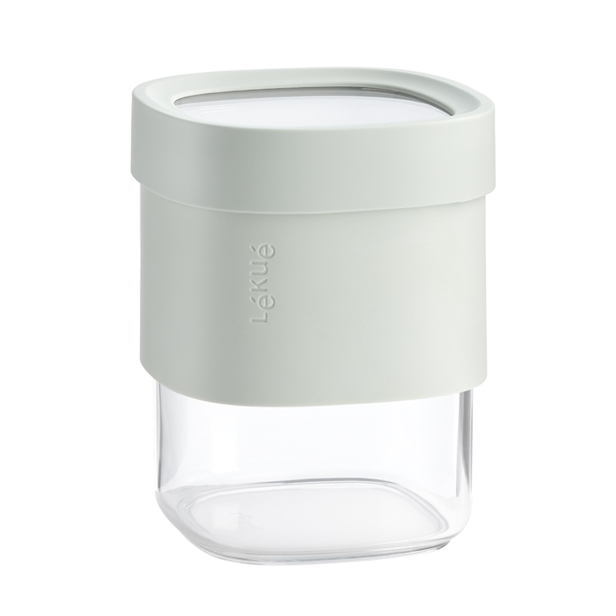 Conjunto de 3 frascos de conserva com acessórios Flip Storage Verde Verde-4