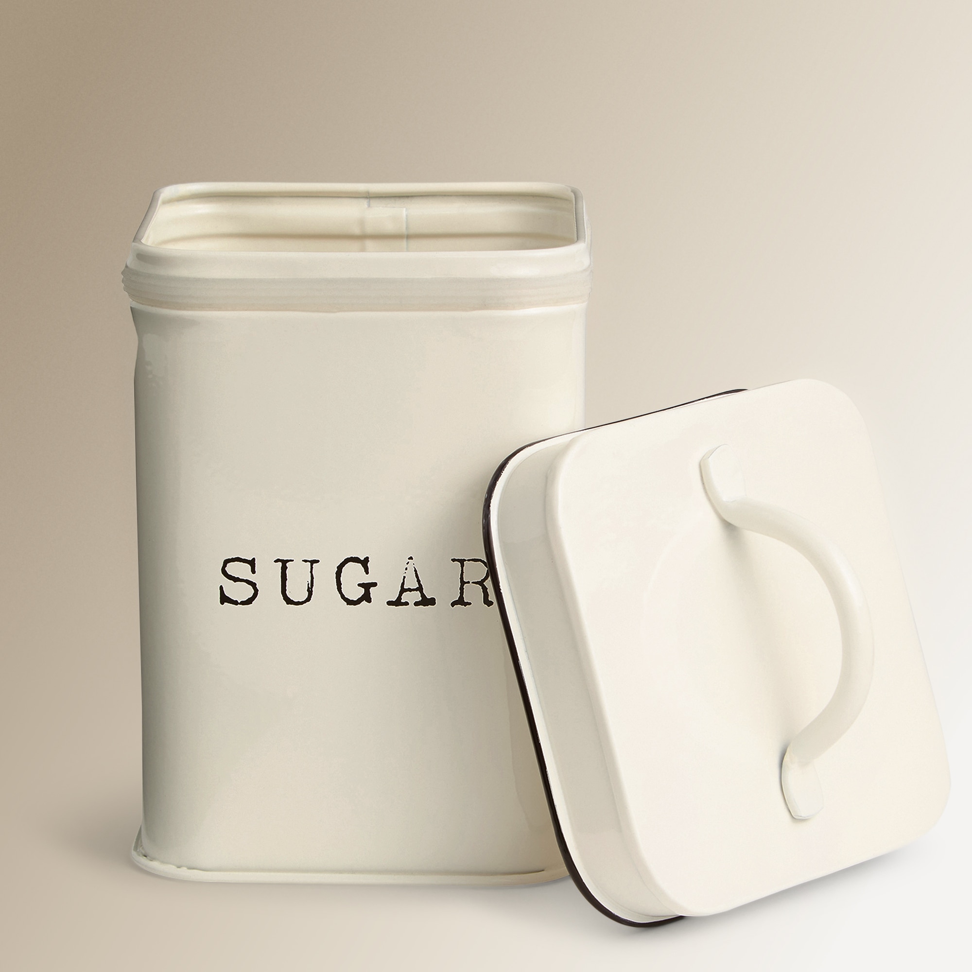 Frasco de Metal Açúcar Branco-2