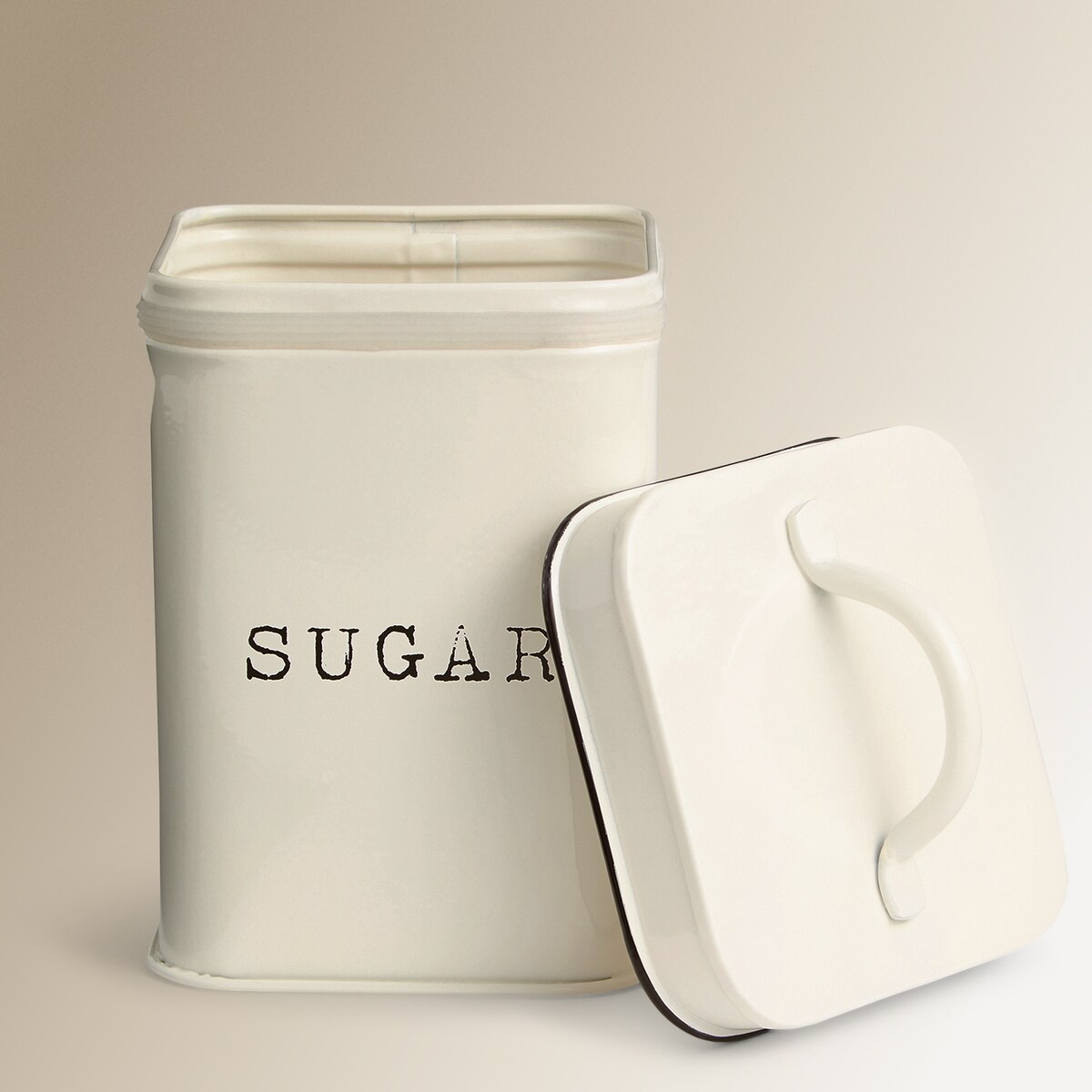 Frasco de Metal Açúcar Branco-2