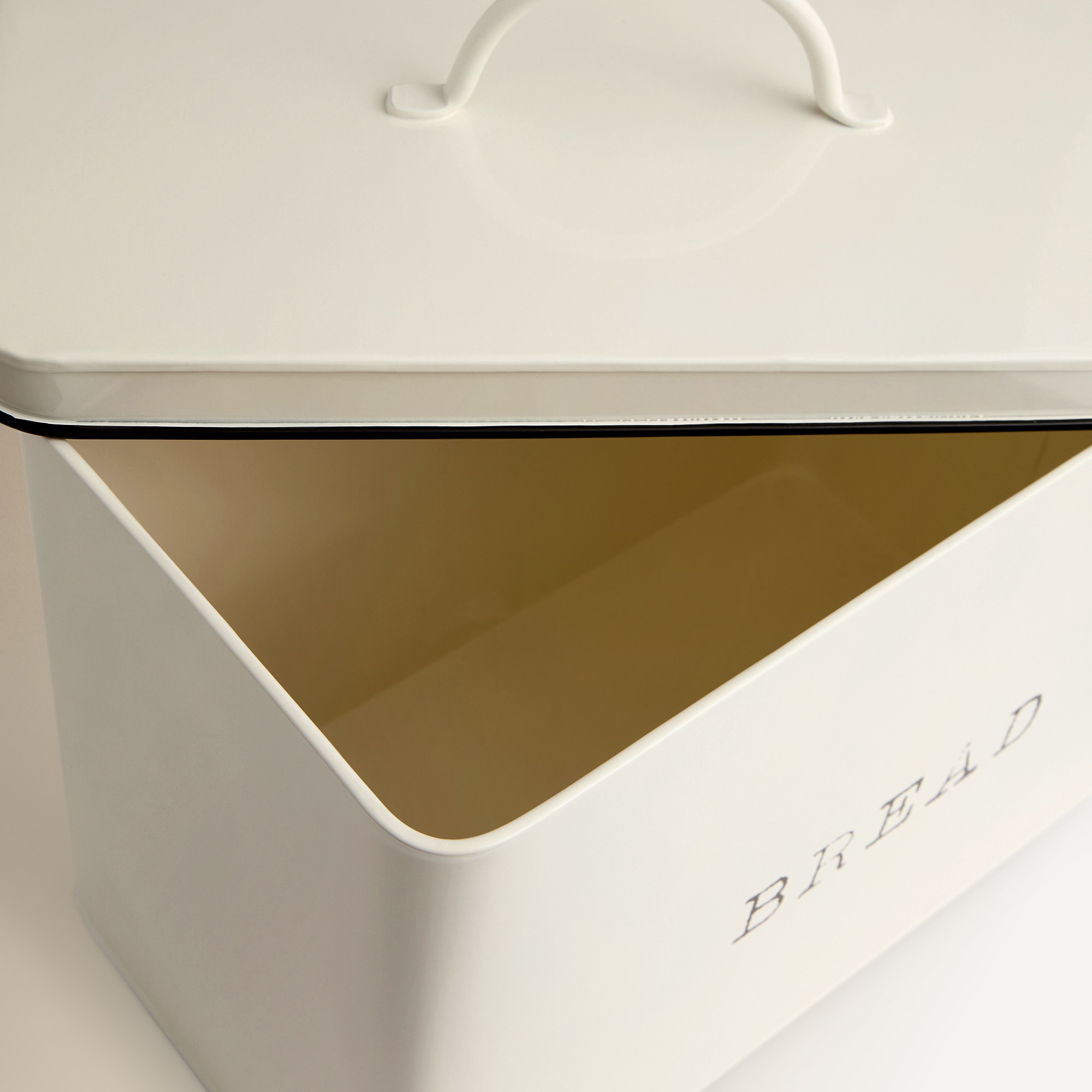 Cesto de Pão Metálico Branco-3