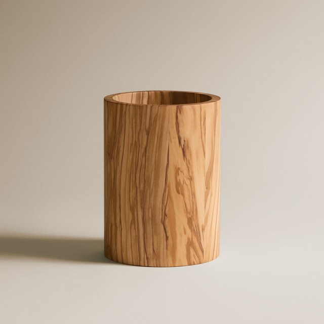 Imagem 0 de Porta-Utensílios de Madeira de Oliveira