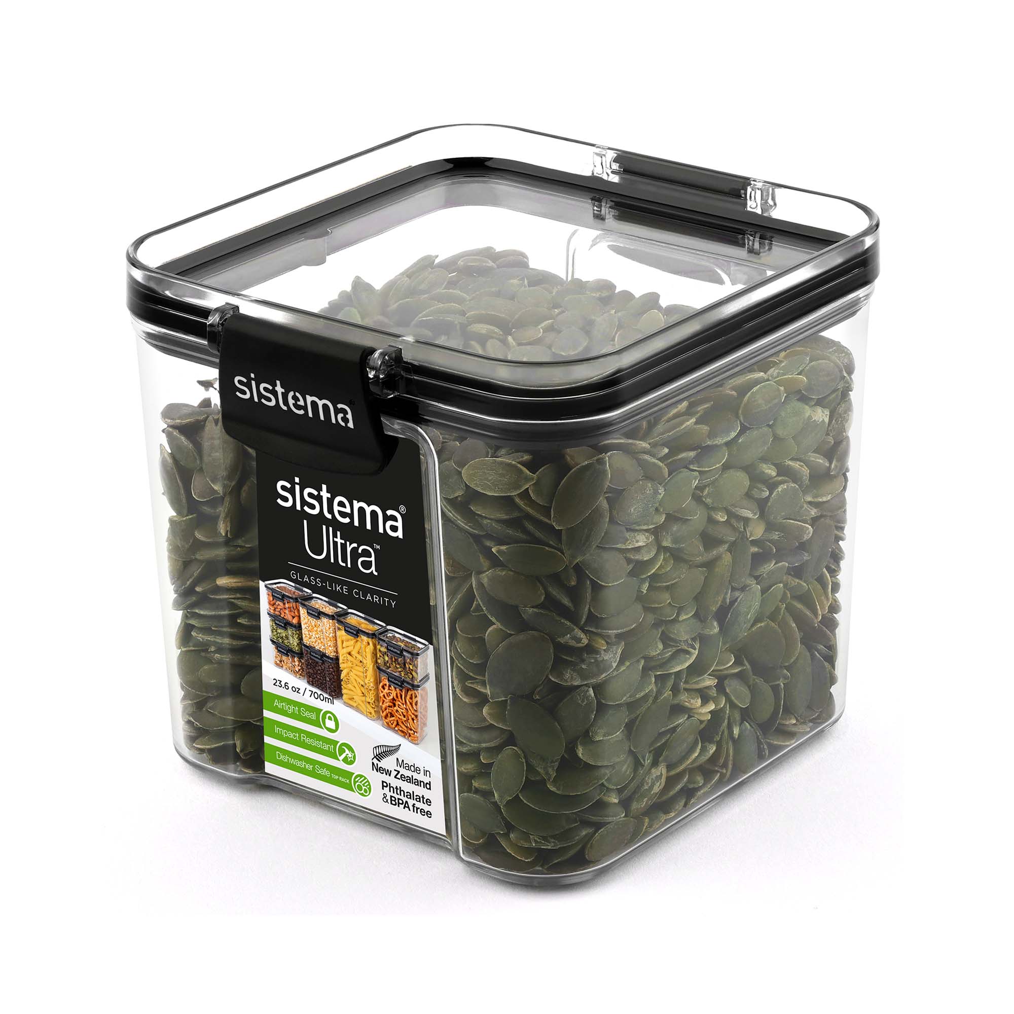 Frasco de cozinha Ultra Transparente-5