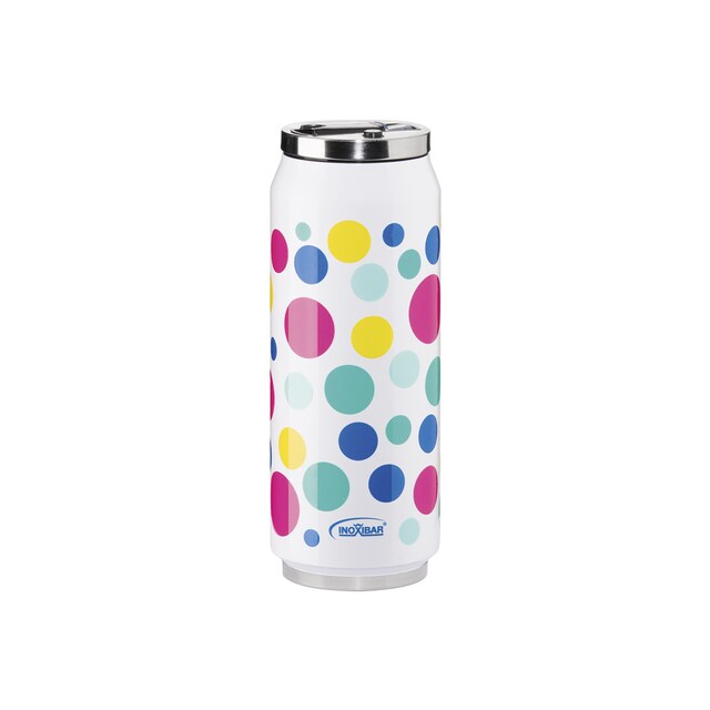 Imagen 0 de Mug térmico 280 ml Thermocan Dots Inoxibar