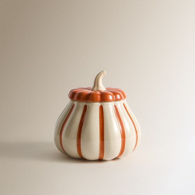 Imagem 0 de Frasco de Cozinha de Cerâmica Abóbora