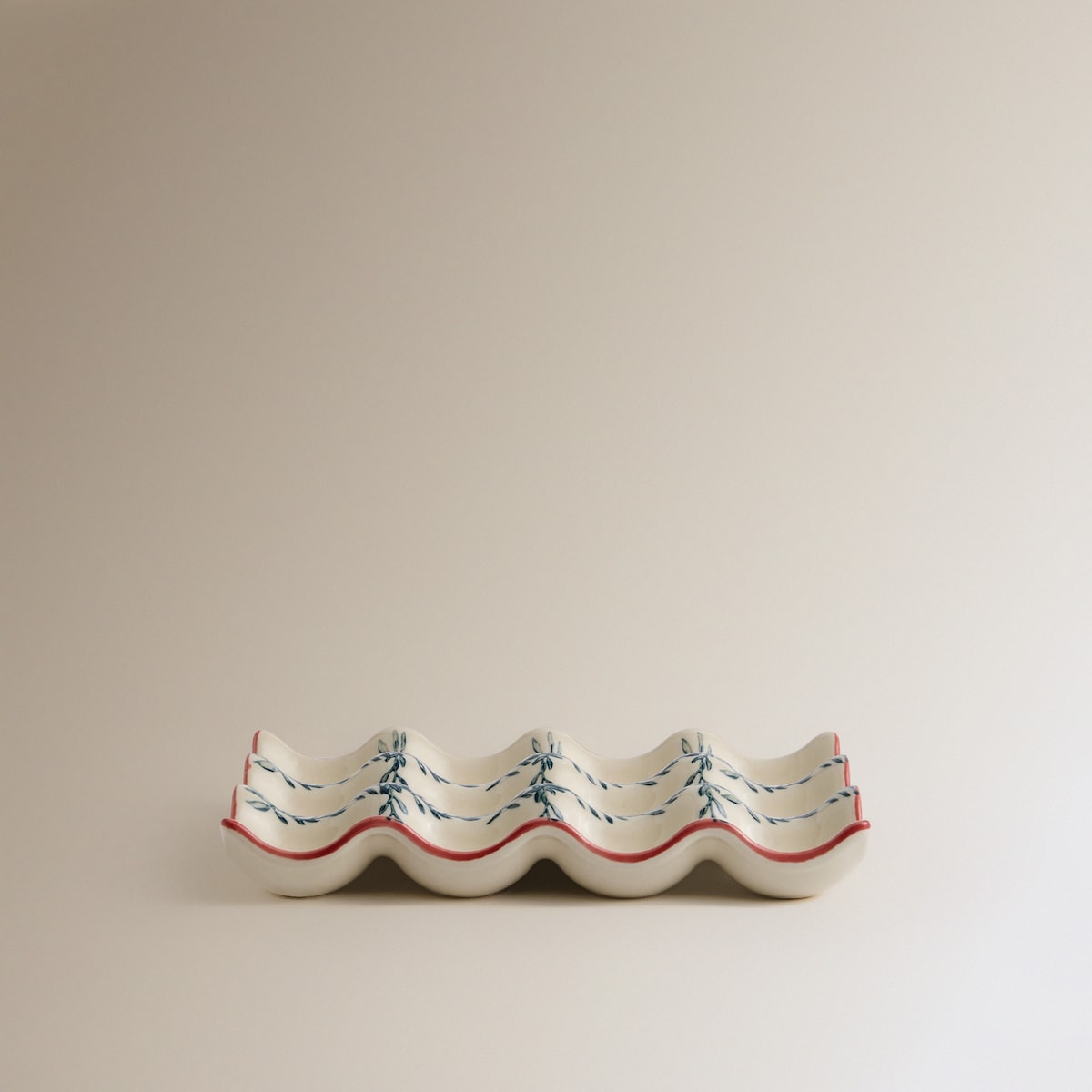 Porta-Ovos de Cerâmica Farm Multicolor-2