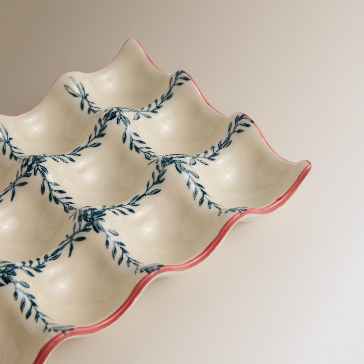 Porta-Ovos de Cerâmica Farm Multicolor-3