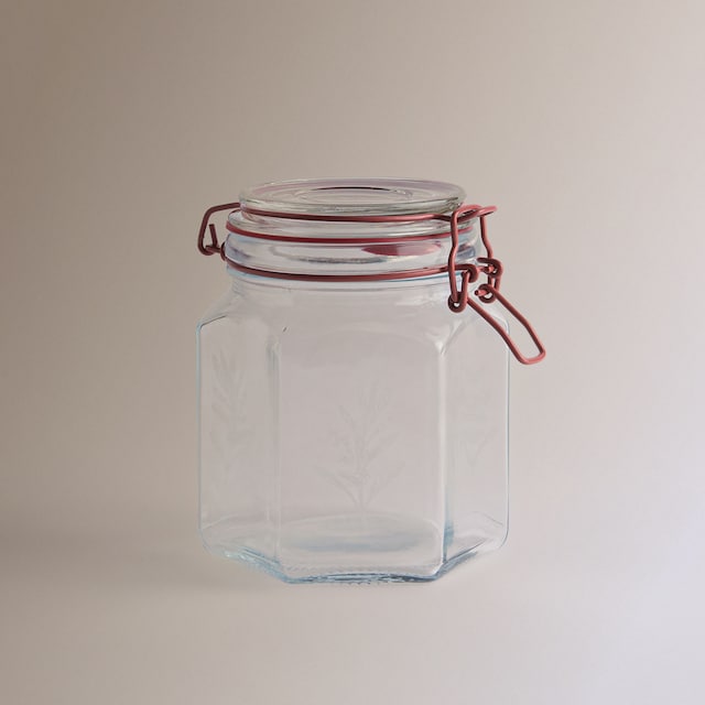 Imagem 0 de Frasco de Cozinha de Vidro Farm