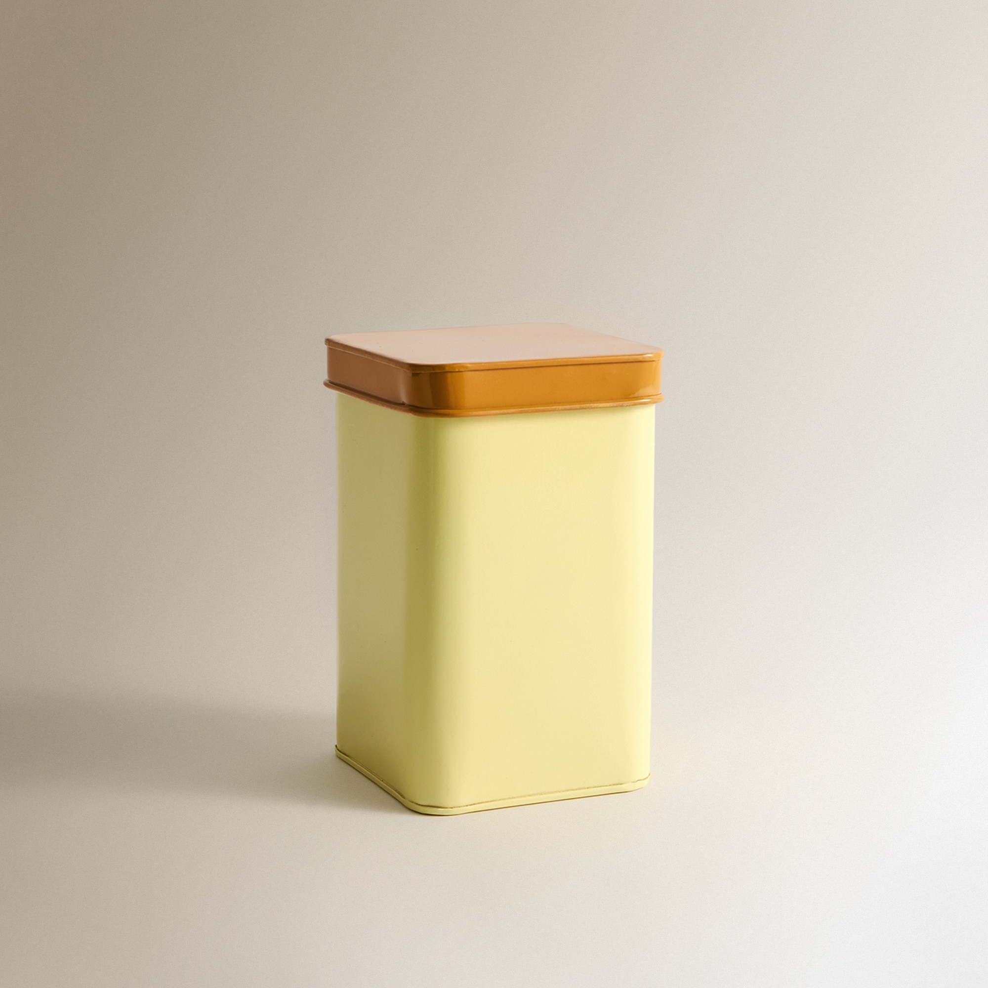 Frasco de Cozinha de Metal Colors Amarelo-1