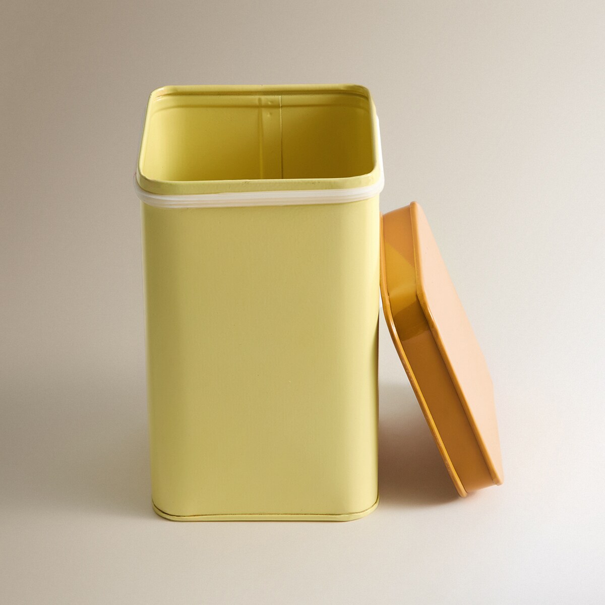 Frasco de Cozinha de Metal Colors Amarelo-2