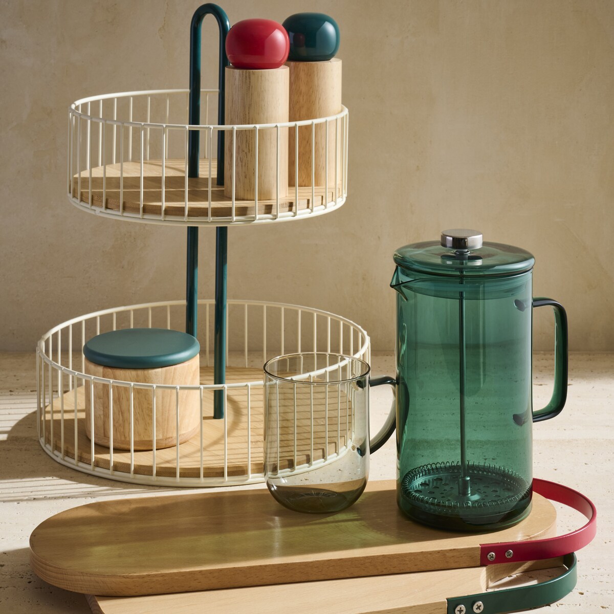 Frasco de Cozinha de Metal Colors Amarelo-4