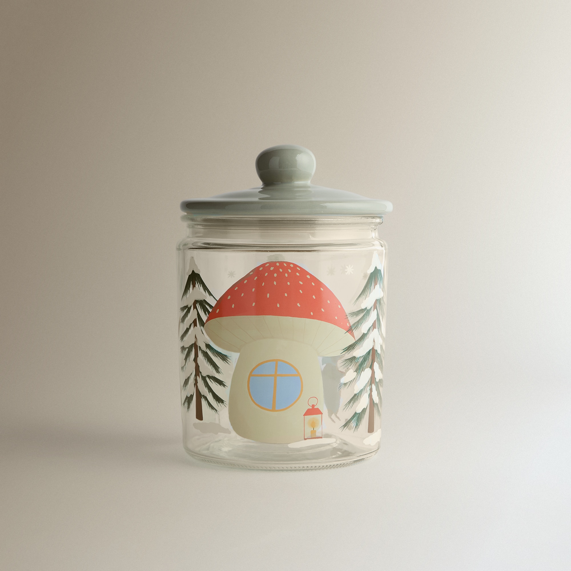 Imagem 0 de Frasco de Cristal Winter Joy Natal